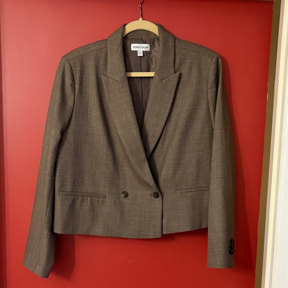 Nordstrom Women's Classic Tan Blazer